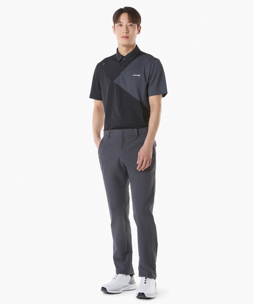 LECOQ GOLF Men'S Asymmetrical Back Pocket Active Pants (Gq121Mpt22)