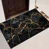 Tappetino da Bagno di Lusso Tappeto per Bagno Super Assorbente Tappetini per Pavimento Piedi Asciugatura Rapida Antiscivolo Tappetino Doccia Tappeto WC Zerbino Ingresso