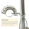UKUS Multinational Ring Sizer: Korean, American, Japanese, English Size Stick