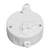 Plastic Pull String Cord Music Box With Musical Movement Pull String Music Box In White Plastic Box