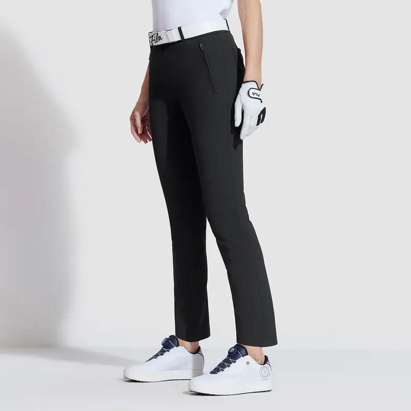 New FILA Casual Pants Women's Black A11W425804FBK