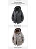 2025 Winter Herren Trendige Kapuzen-Baumwolljacke mit Buchstabenaufdruck - Dick und Warm 2566