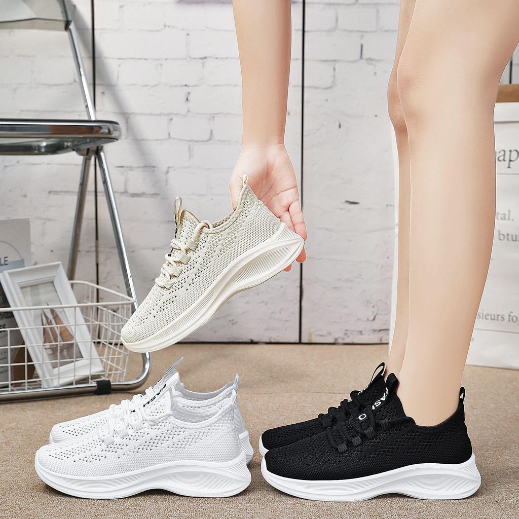 Women Shoes Spring Breathable Casual Shoes Fashion Trendy Single Shoes Korean Sneakers Women Casual daily Comfortable Lightweight Sneakers