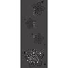 Solar LED Path Light 2 Pcs Black Cold Rolled Steel