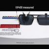 Korean Retro Metal Square Unisex Sunglasses - Blush, Anti-UV