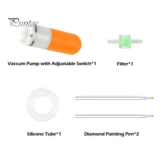 Stilou cu vid pentru pictură cu diamante, alimentat prin USB, stilou pentru pictură cu diamante fără ceară, instrument de ridicare a strasurilor cu aspirație prin vid pentru proiecte artizanale de pictură cu diamante