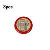 3pcs Red Mini Ink Pad & Red Ink Paste - Suitable for Office, Home, DIY , Calligraphy, Painting and Chinese Traditional Painting
