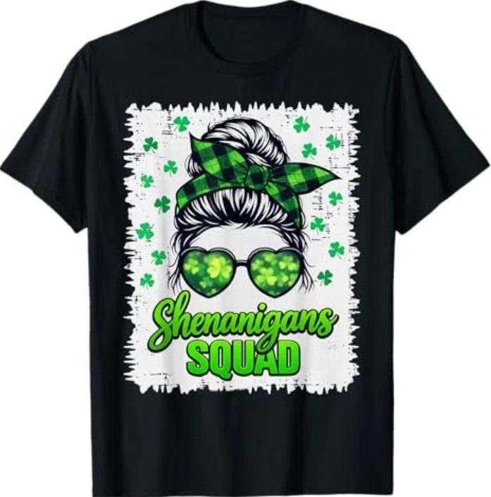 Shenanigans Squad St Patricks Day Women Girl St Patricks Day T-Shirt L