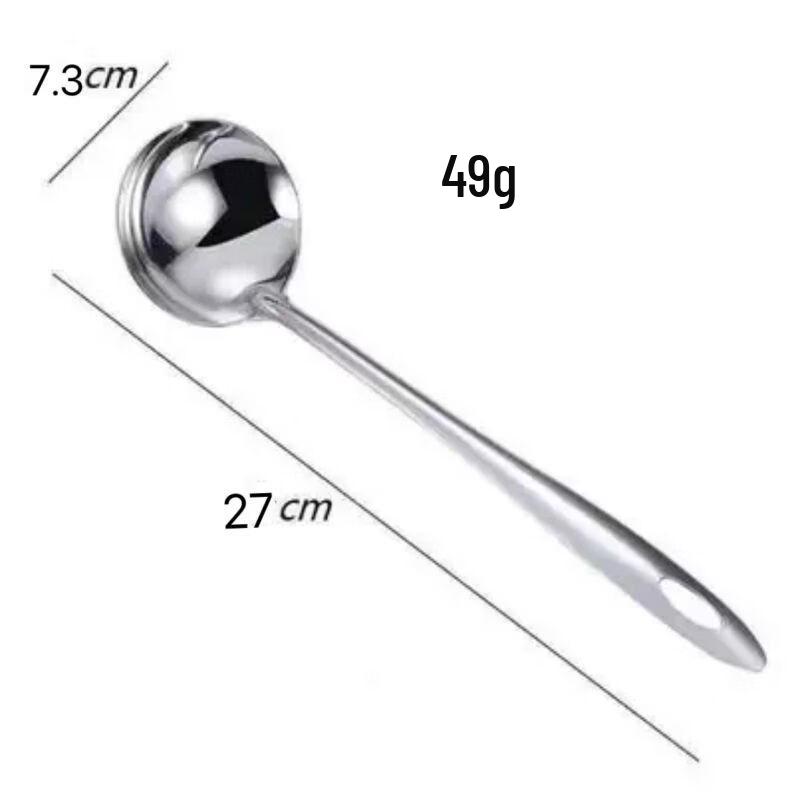 Qianxing Stainless Steel Long Handle Hotpot/Soup Spoon