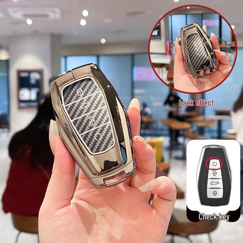 Geely Key Fob Covers: Compatible with GL, Emgrand, Xingyue, Boyue, Xingrui, Binyue, Binrui, Borui, and Galaxy models.