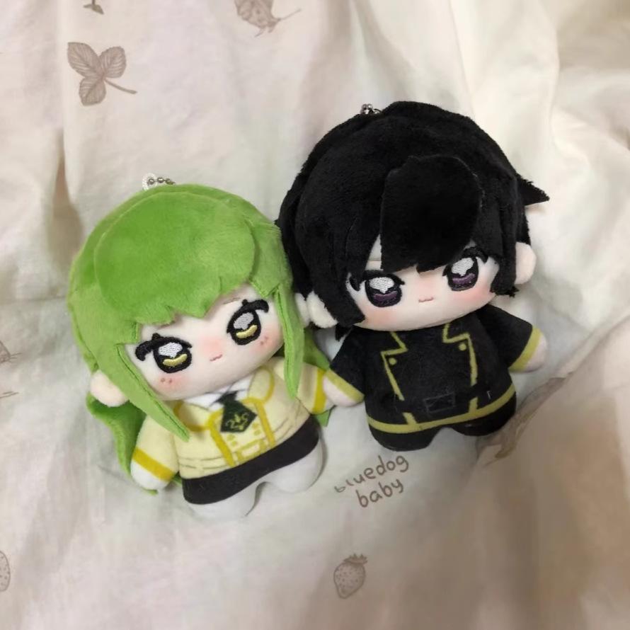 Manga 10Cm Code Geass C.C. Lelouch Lamperouge Cecelia Cartoon Role Play Snuggly Plaything Filled Playthings Pendant Hanging Charms Surprise