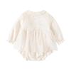 Newborn Girl Cotton Long Sleeve Romper - Autumn/Winter