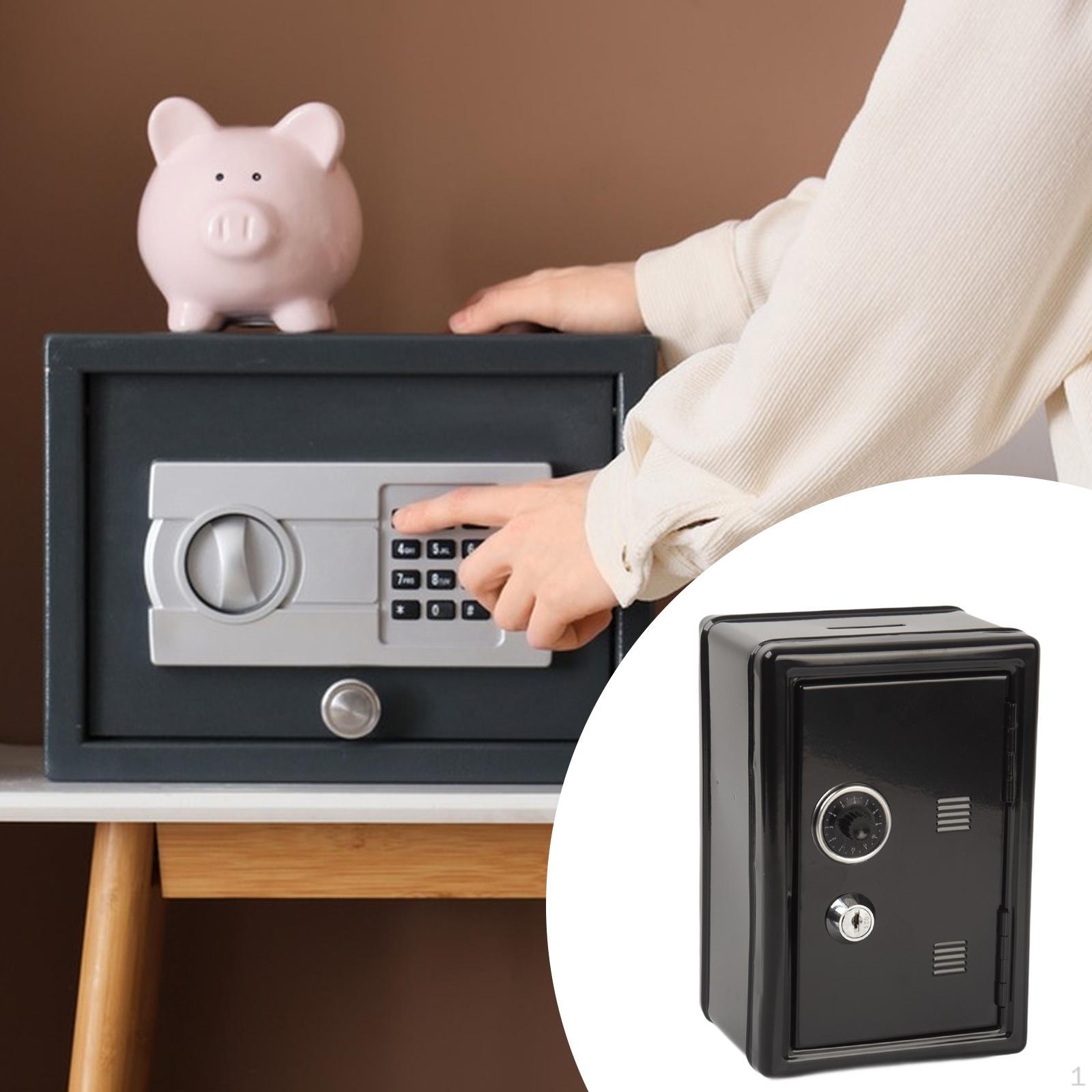 Мини-сейф-копилка Многоцелевая Креативная Милая Копилка Коробка для хранения Косметики Макияжа Карт