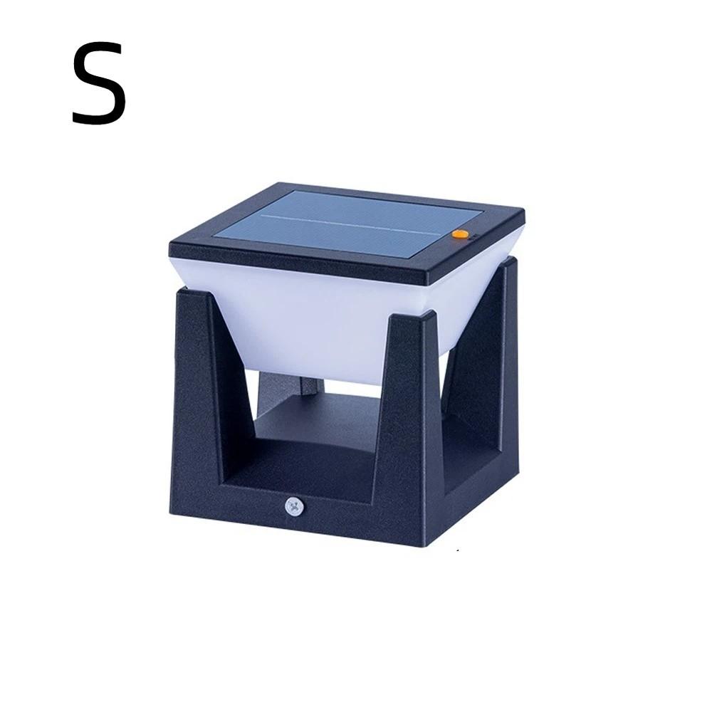 

Водонепроницаемые столбики на солнечной батарее, 3 режима освещения, светодиодный фонарь-столбик, уличный декор S