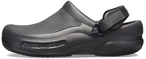 Crocs Bistro Pro Light Ride Clog Sandals, Black, Size 23cm