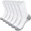 Premium Plus Size Men's Mid-Calf Sports Socks - Breathable, Sweat-Absorbent, Solid Color Basketball Socks