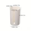 1pc Wall-Mounted Garbage Bag Holder, Nail-Free ABS Plastic Trash Bag Storage Box, Pad Container For Home, Kitchen, Bathroom - Non-Food Contact