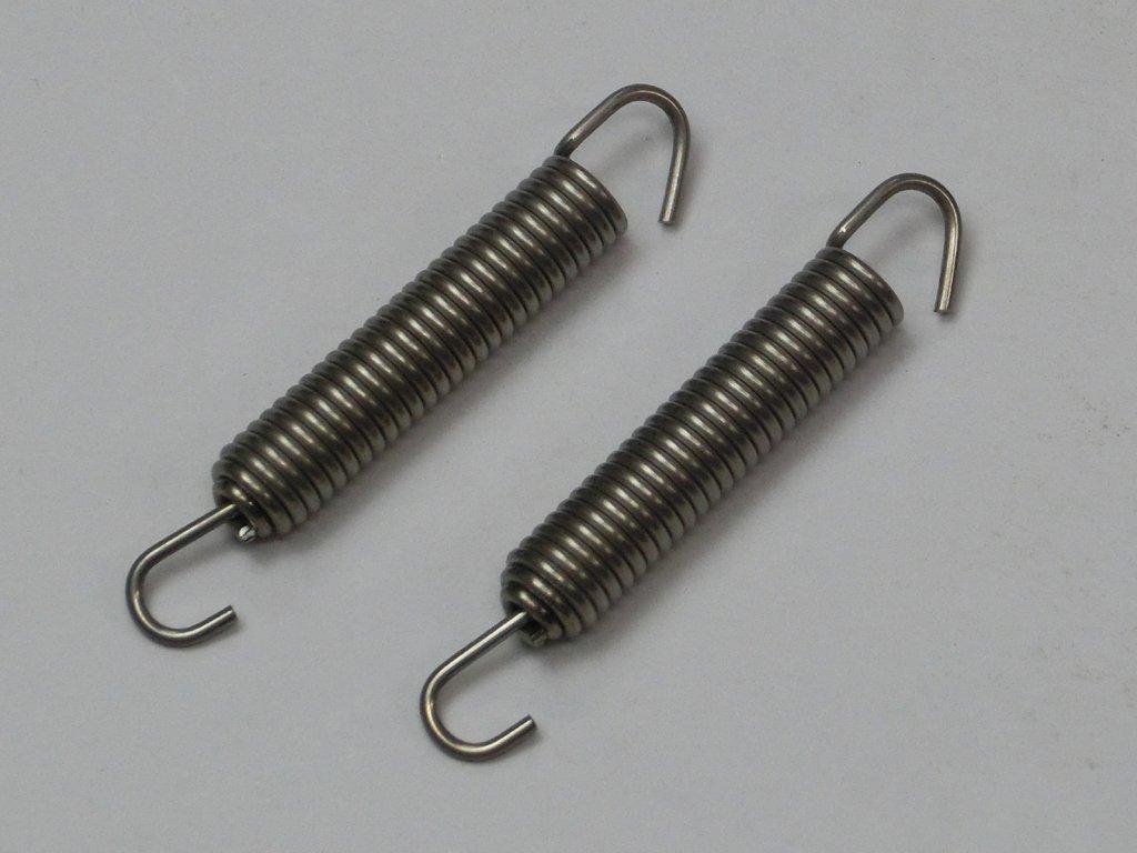 POSH Stainless Steel Exhaust 800467 Springs, 67mm, 2-Pack,