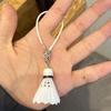 Mini Tennis Racket Keychain Ornament - Cute Personalized Table Tennis Gift