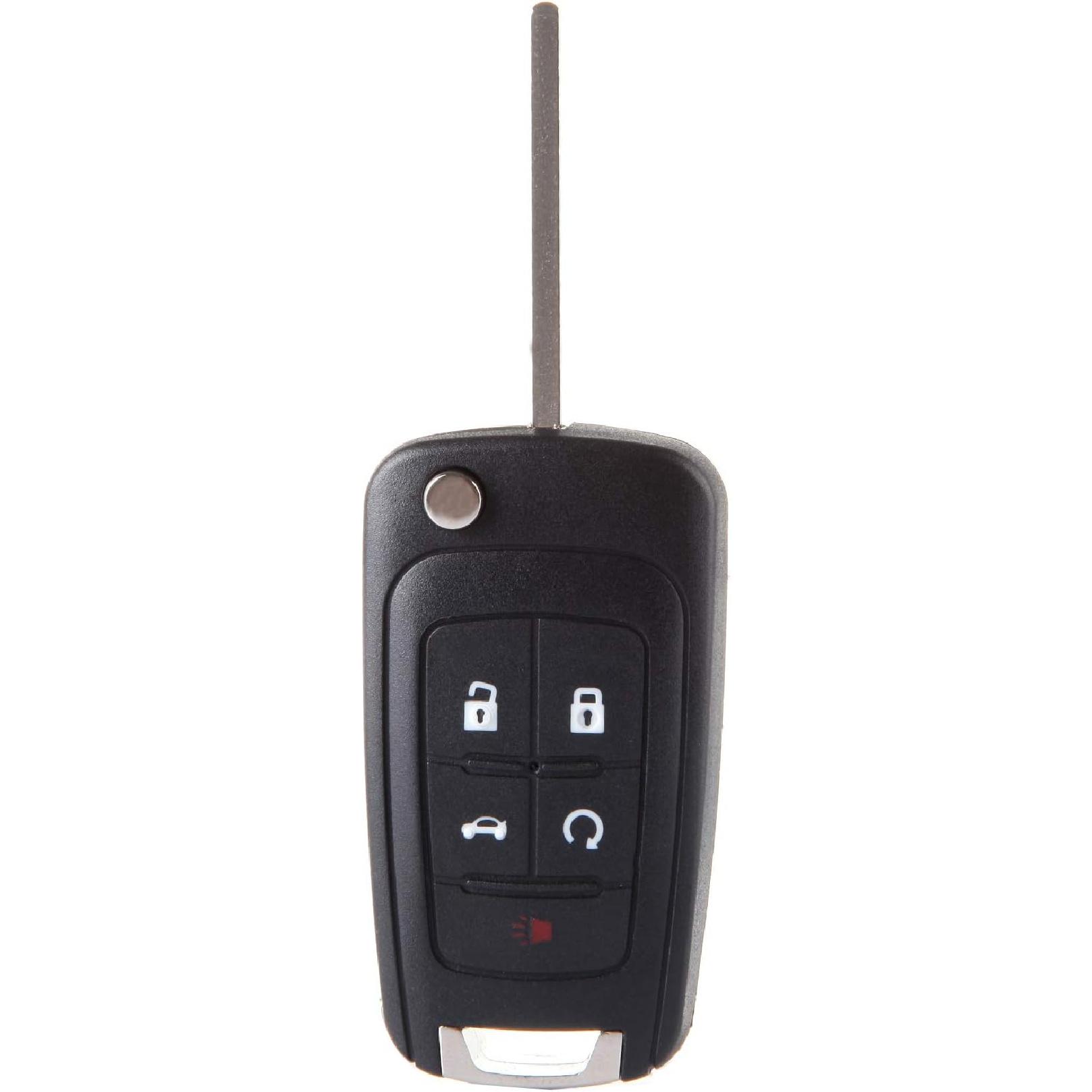 ECCPP 1PCS Key Fob Shell Case Replacement OHT01060512 Compatible with 014 for GMC Terrain,2015 for Chevrolet Sonic Key Fob Case