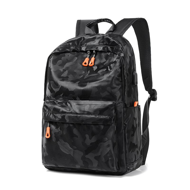 Large-capacity Fashionable Student Schoolbags, Computer Backpacks, Trendy Camouflage Sports Backpacks