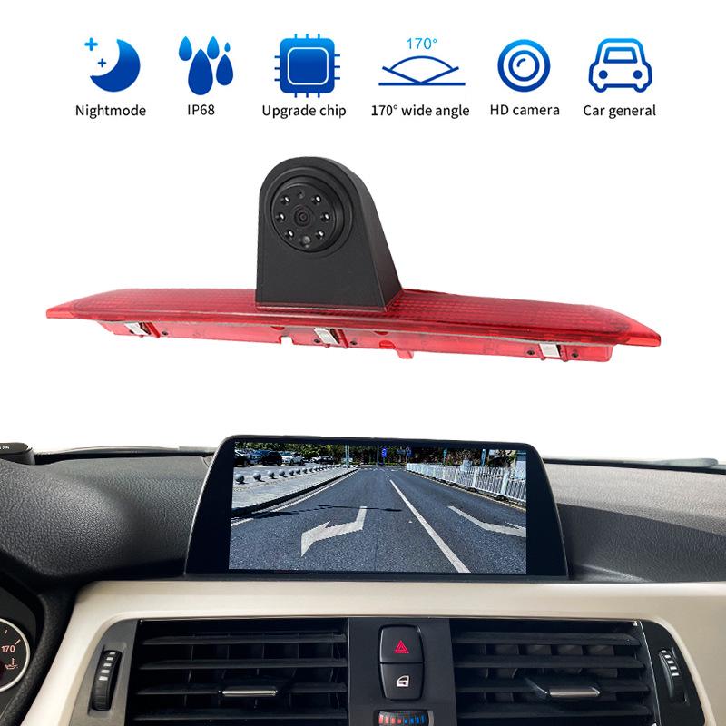 High-Mount Brake Light Camera for Ford Transit Rearview and Reversing