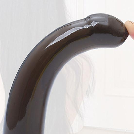 Transparent Dildo Suction Cup Unisex Gay Lifelike Safe Stable Sensual Realistic Texture G Spot Artificial Penis with Strong Suction Base Stimulation