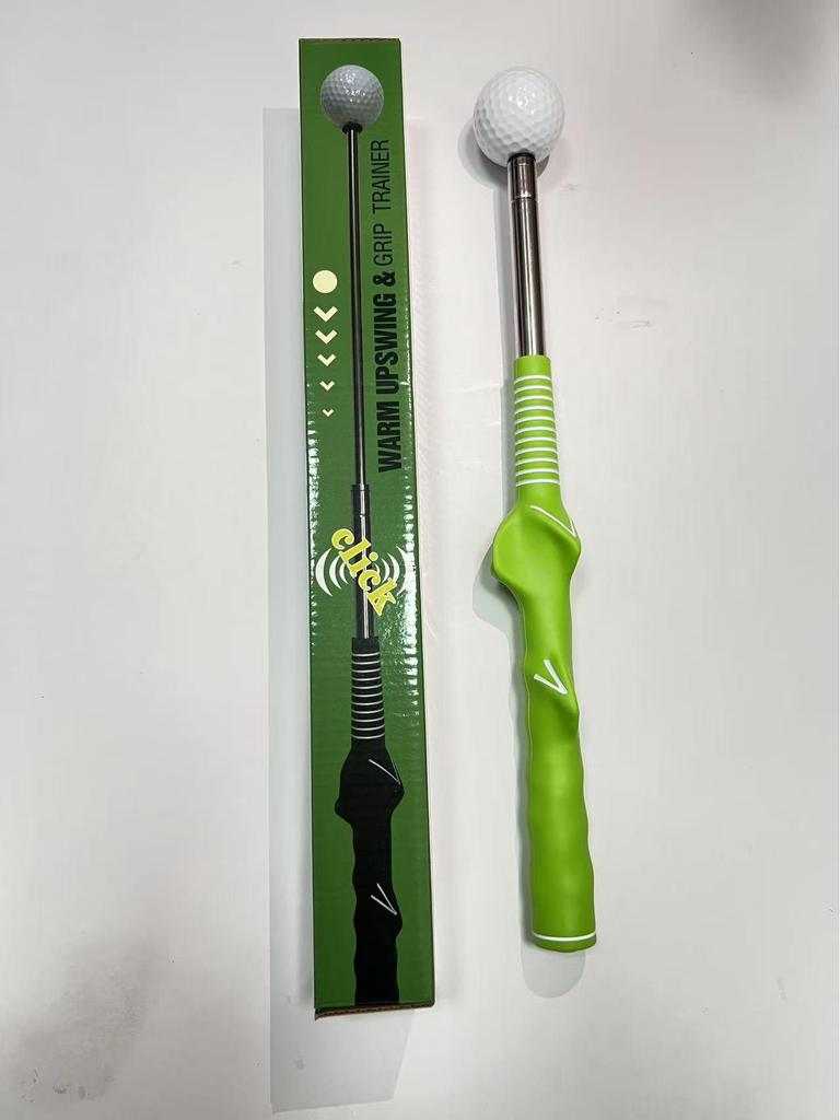 Left-Handed Telescopic Golf Swing Trainer for Beginners