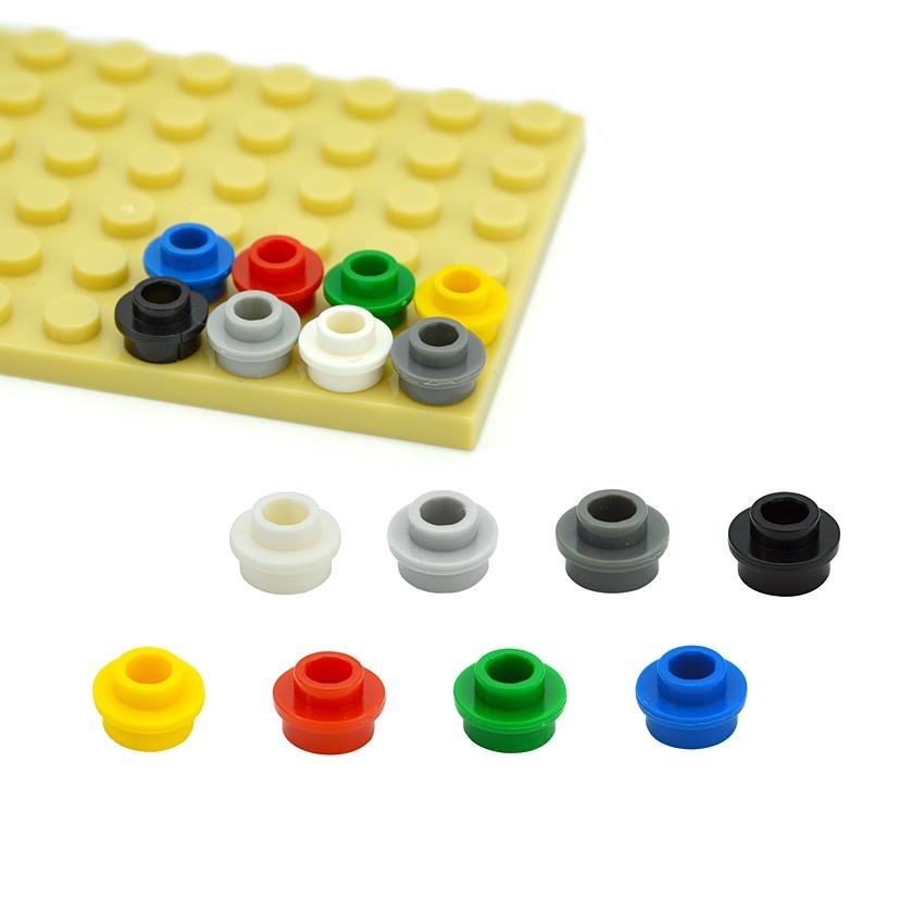 Building Blocks MOC Parts Plate Round 1x1 with Open Stud Compatible with 85861 28626 DIY Educational Technical Toys for Kids
