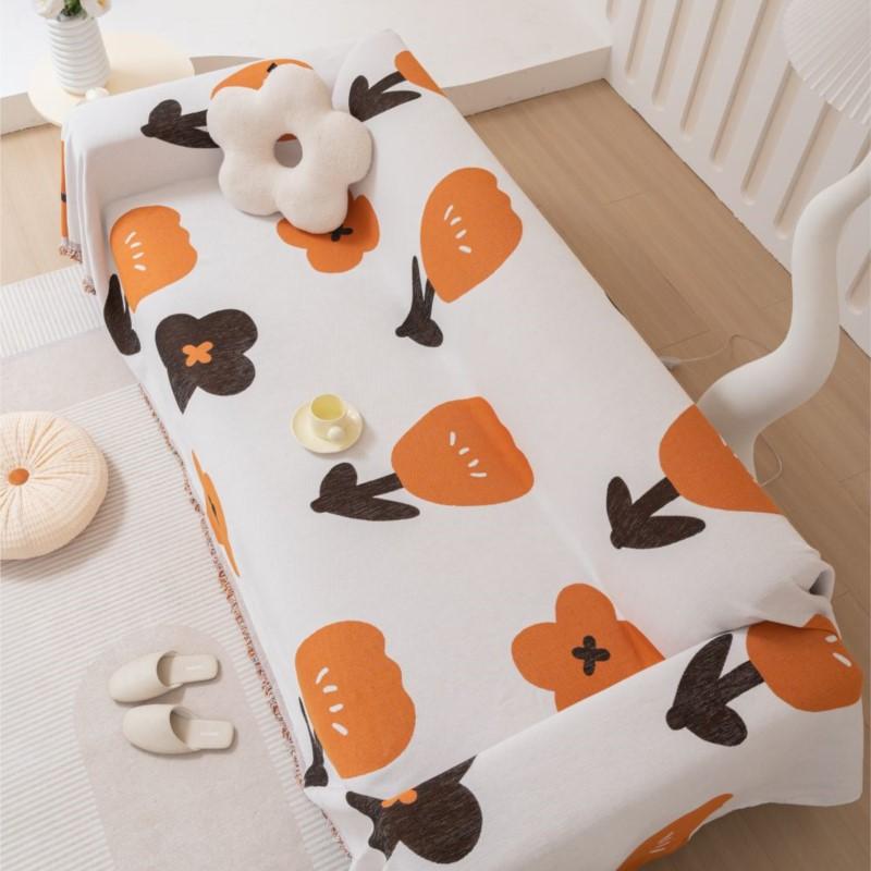 Tulip Sofa Cover Mat Throw Blanket Living Room Sofa Couple Position Modern Throw Camping Picnic Blanket Funda Sofas Ajustables