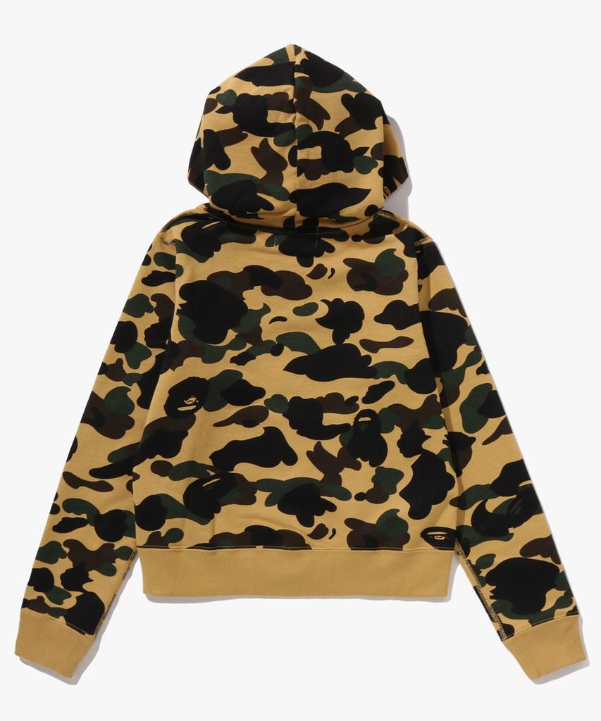 Bape First Camo Zip Hoodie (W) Yellow