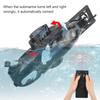 Simulation Military Remote Control 6 Channel Submarine Toy Model (Black)