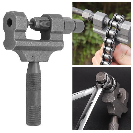 Motorcycle Bicycle Chain Splitter Bike Chain Breaker Repair Removal Tool for 420/428/530