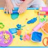 Knete-Werkzeugset Küchenkreationen Knete-Zubehör Ausstecher Walzen Formen Kinder DIY Lernspielzeug für Kleinkinder TMZ