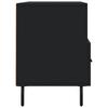 Vidaxl Szafka Pod Tv, Czarna, 102X36X50 Cm, Materiał Drewnopochodny