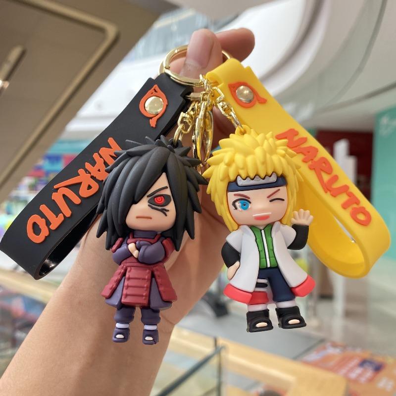 Portachiavi carino Naruto Uchiha Itachi accessori anime, ciondolo, zaino, ornamenti per bambole, portachiavi, uomo, regali di Natale