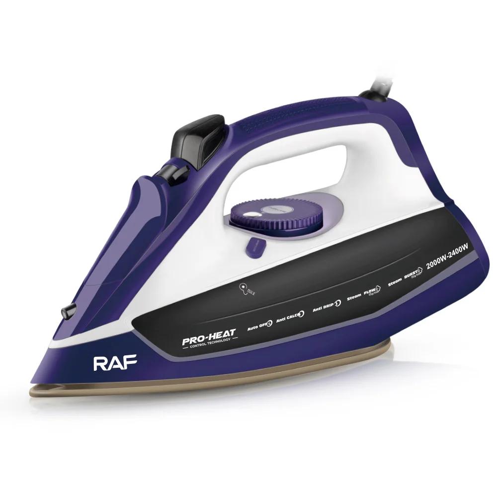 

Electric Steam Iron For Clothes 2400W,Ceramic Coating Soleplate Self-Cleaning 420ML Water Tank EU