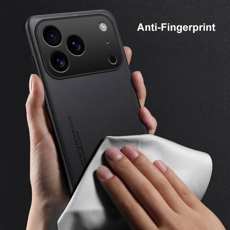 Luxury PU Leather Case For iPhone 17 Pro Max Back Cover Silicone Full Protection Phone Case For iPhone Air iPhone17 Pro 5G Coque