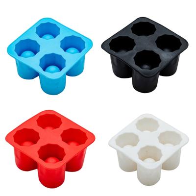 Tray Mold 4 Hole Shot Glasses Ice Mould Novelty-Gifts Ice Tray Summer Drinking