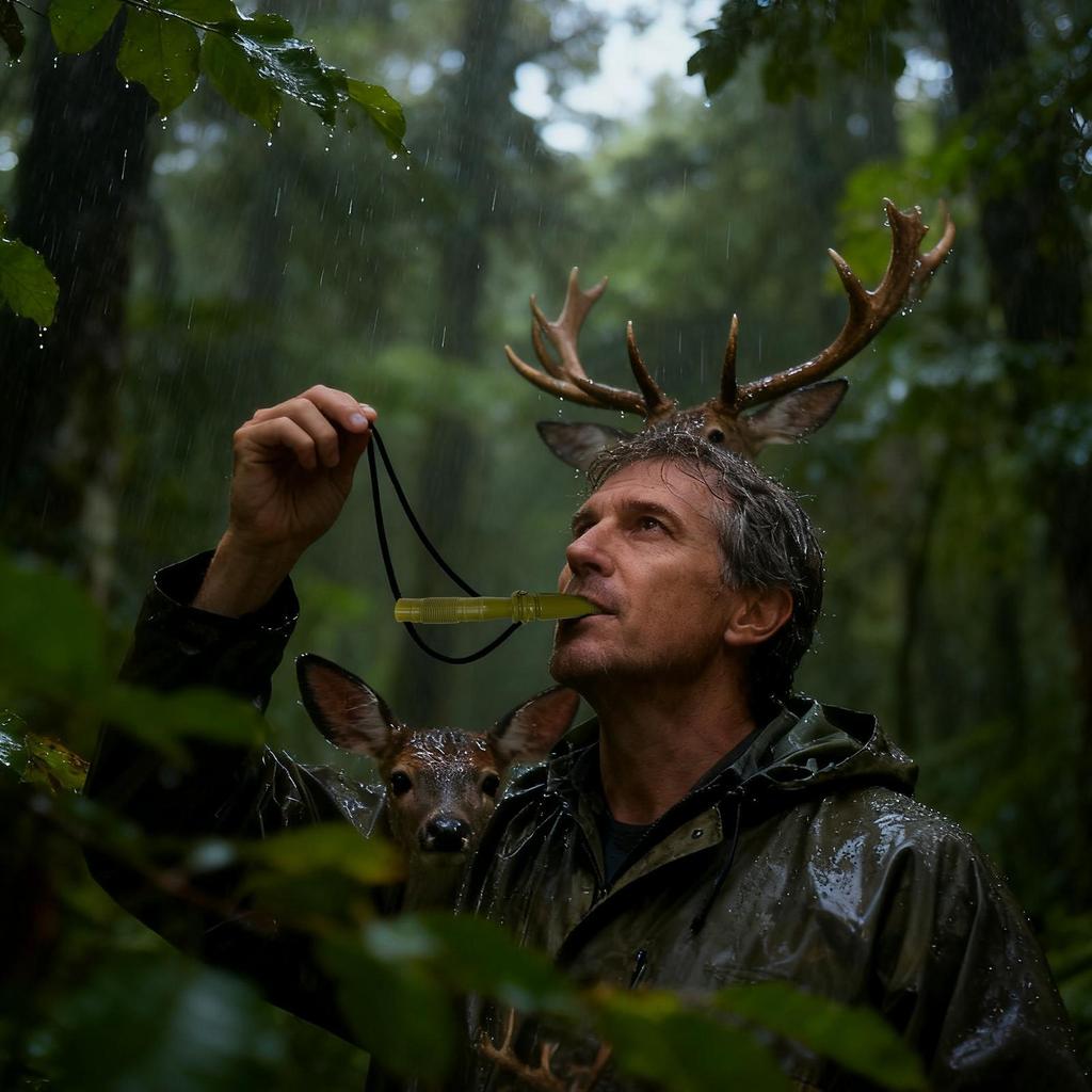 Adjustable Realistic Deer Call Long Lasting Hunting Tool To Attract Whitetail for Hunters Wildlife Photographers & Training