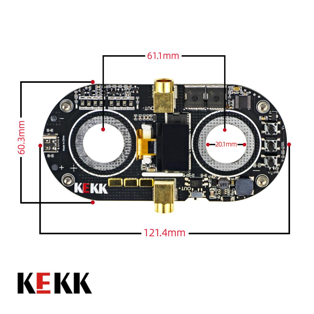 KEKK Farad-Kondensatoren Punktschweißgerät Superkondensator 5,4-5,6V1500F Punktschweißmaschine Steuerplatine 0,3mm Für 18650-Batterie
