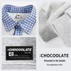 CHOCOOLATE Men's Plaid Splicing Fake Two-Piece Sweatshirt