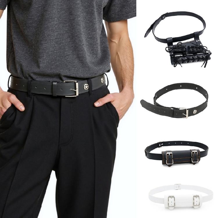 Medieval Swords Holder Belt Adjustable Leather Back Swords Sheath Holder Halloween Cosplay Accessories For Men Women