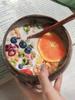 1pc Coconut Bowl, Made from Natural Coconut Shell, Used for Yogurt, Oatmeal, Salads, and Desserts, Household Utensils