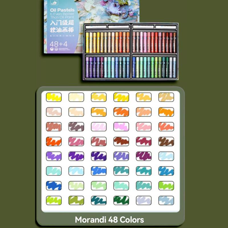 Artist Soft Oil Pastel Set 16/24/36/48 Colors Beginners Painting Drawing Student Graffiti Art Crayons Washable Oil Paint Sticks