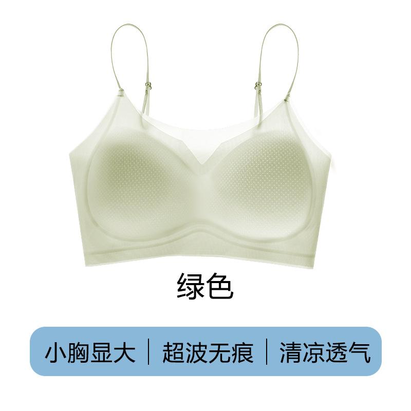 Women S No Wire Push Up Bra Breathable Vest Style Underwear