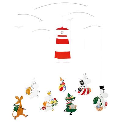 Flenstedt Moomin Picnic Interior Scandinavian Gift Box Baby Gift [Officially Imported] Mobile, Mobile, Ornament, Design, FSM130150, Included, Goods,