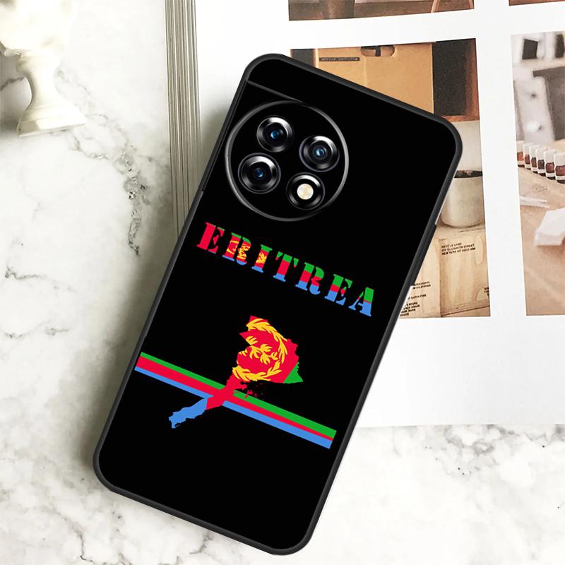 Eritrea Flag Case For OnePlus 11 12 12R 9 10 Pro 10R 9R 8T 10T Nord CE 2 3 Lite 2T N10 N20 N30 CE4 Cover