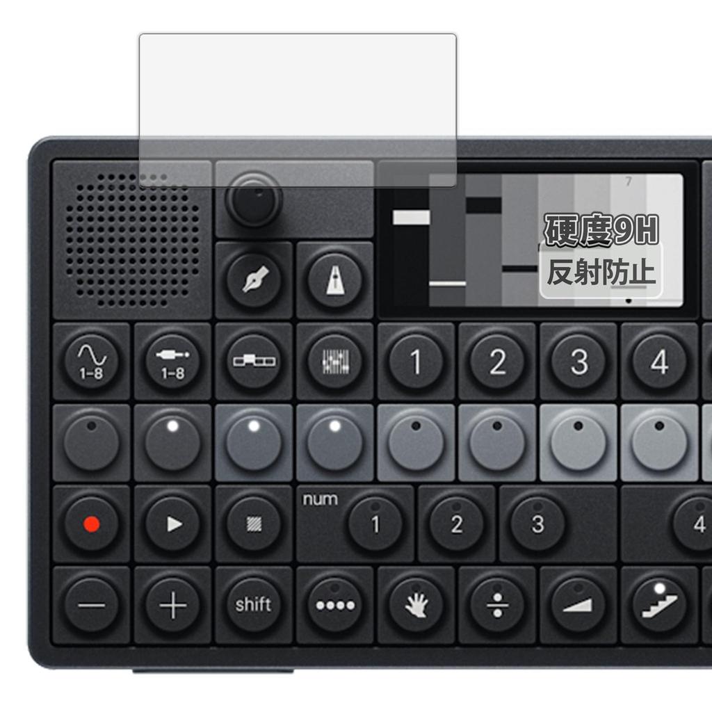 Bildschirmschutz für Teenage Engineering Glasfaserfolie mit Reduzierter Made in Japan Kayo&Karin OP-XY, Ultra-Dünn Reflexion,