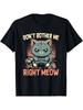 Men's & Boys' Funny Cat Gamer T-Shirt -  Don't Bother Me Right Meow  Video Games Humor, 180g Super S